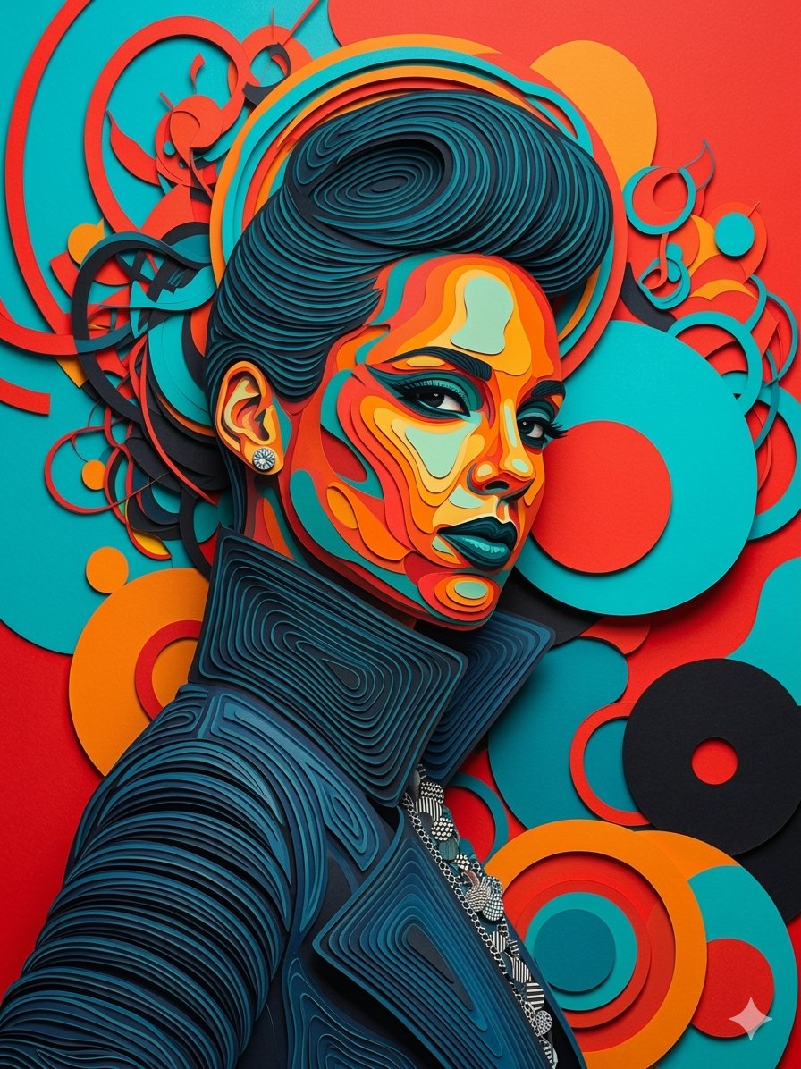 Quilled I — Paper Deity